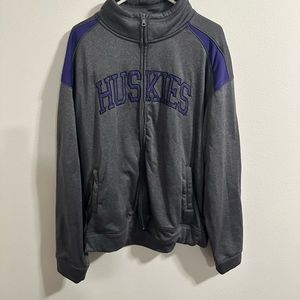 Huskies Men Zip up Jacket